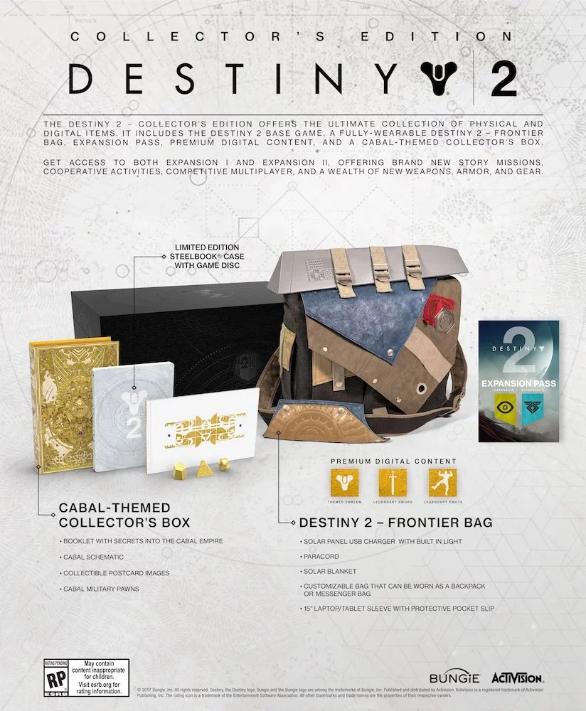 DESTINY 2 Pre-Order Collection Offers Begin at $99 on Amazon